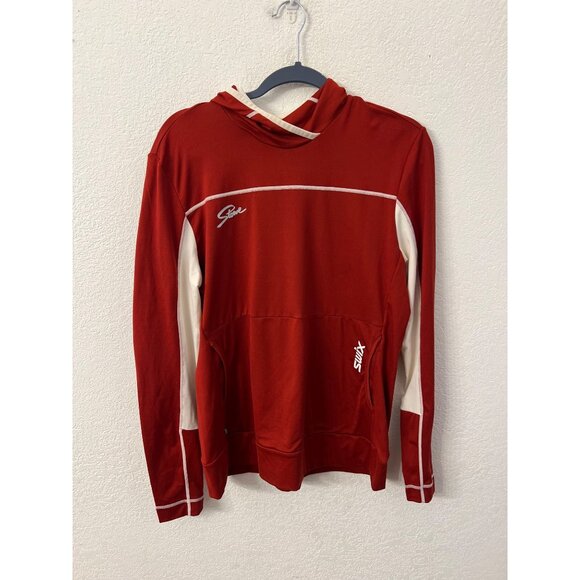 Swix Tista red pullover sweater womens size XL - Picture 1 of 6